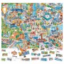 Puzzle Enfant HEADU Easy English 100 Words The City	 Anglais