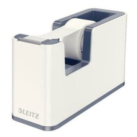 Dévidoir Leitz Wow Dual Gris Blanc (5,1 x 7,6 x 12, 6 cm)