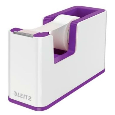 Dévidoir Leitz Wow Dual Blanc Violet (5,1 x 7,6 x 12, 6 cm)