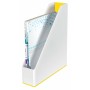 Porte-revues Leitz Blanc Jaune A4 polystyrène (7,3 x 31,8 x 27,2 cm)