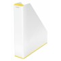 Porte-revues Leitz Blanc Jaune A4 polystyrène (7,3 x 31,8 x 27,2 cm)