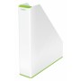 Porte-revues Leitz Blanc Vert A4 polystyrène (7,3 x 31,8 x 27,2 cm)