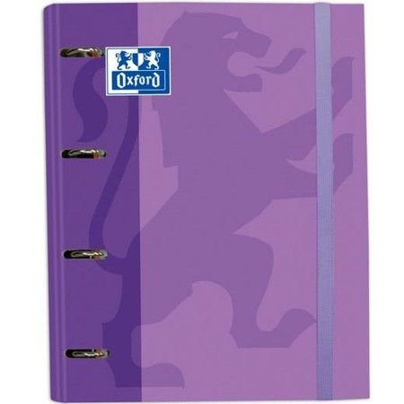 Carpeta de anillas Oxford Classic Europeanbinder A4 Malva