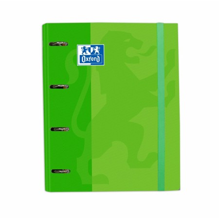 Carpeta de anillas Oxford Classic Europeanbinder Verde A4