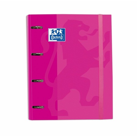 Carpeta de anillas Oxford Classic Europeanbinder Fucsia A4