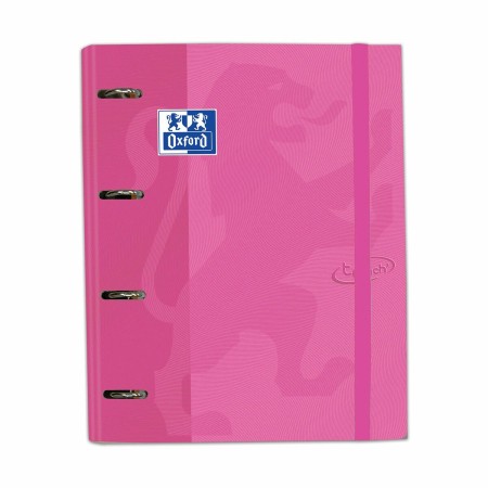 Reliure à anneaux Oxford Touch Europeanbinder Rose A4