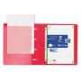 Carpeta de anillas Oxford Europeanbinder Polyfoam Rojo A4