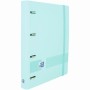 Carpeta de anillas Oxford Europeanbinder Polyfoam A4 Azul Pastel