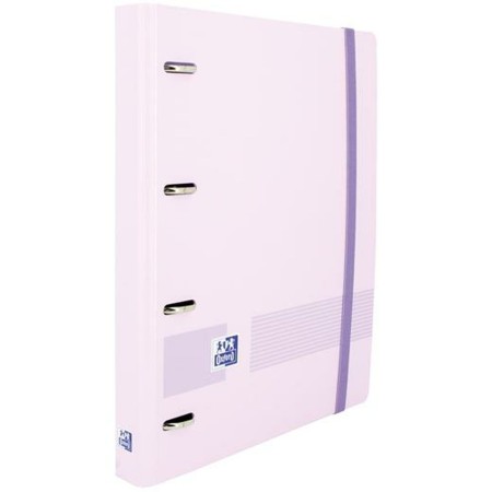 Carpeta de anillas Oxford Europeanbinder Polyfoam A4 Malva