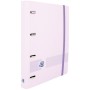 Reliure à anneaux Oxford Europeanbinder Polyfoam A4 Mauve