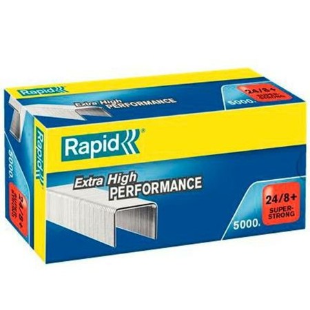 Grapas Rapid SuperStrong 5000 Piezas 24/8+