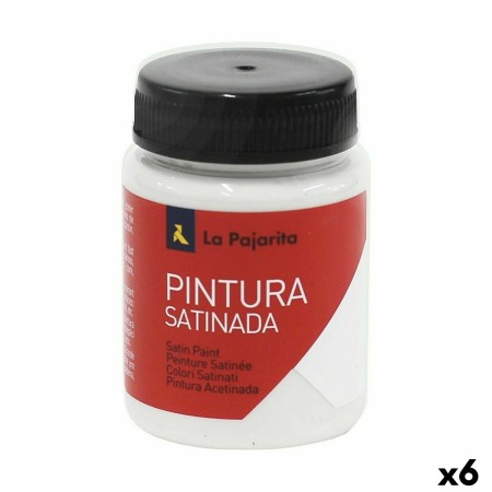 Tempera La Pajarita L-21 Blanc Satiné Scolaire (35 ml) (6 Unités)