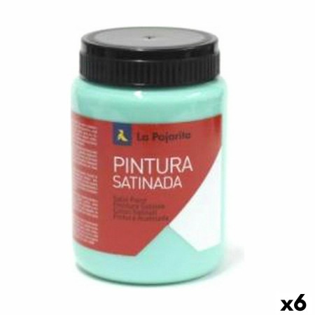 Tempera La Pajarita L-18 Satiné Vert clair (35 ml) (6 Unités)