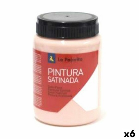 Tempera La Pajarita L-29 Rose Satiné Scolaire (35 ml) (6 Unités)