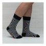 Chaussettes Mickey Mouse Adulte Gris