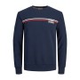 Sudadera sin Capucha Hombre Jack & Jones JJATLAS SWEAT CREW NECK 12224602 Azul marino