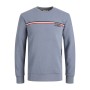 Sudadera sin Capucha Hombre Jack & Jones JJATLAS SWEAT CREW NECK 12224602 Azul