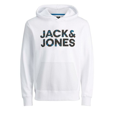 Sudadera Infantil JJNEON POP Jack & Jones 12232755 Blanco