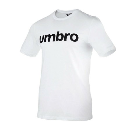 Camiseta de Manga Corta Umbro LINEAR 65551U 13V Blanco