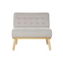 Sillón DKD Home Decor Abeto Beige Marrón (80 x 66 x 72 cm)