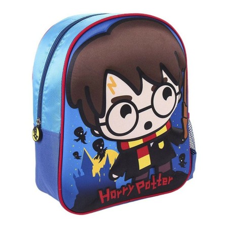 Sac à dos enfant 3D Harry Potter Bleu (25 x 31 x 10 cm)