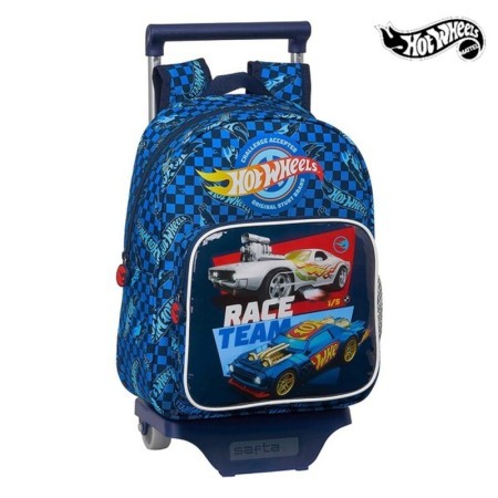 Mochila Escolar con Ruedas 0.85 Hot Wheels (27 x 10 x 67 cm)