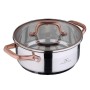 Cacerola Infinity Chefs Acero Inoxidable Plateado