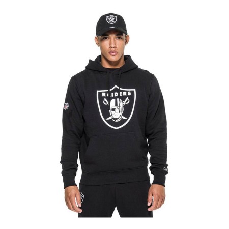 Sudadera con Capucha New Era Las Vegas Raiders NFL Negro