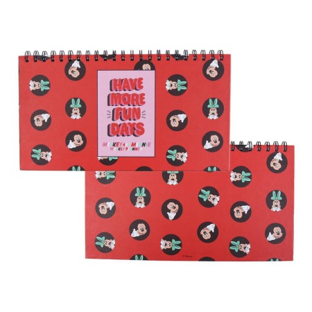 Planificateur hebdomadaire Minnie Mouse Bloc (35 x 16,7 x 1 cm)