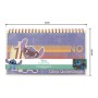 Planificateur hebdomadaire Disney Stitch Papier (35 x 16,7 x 1 cm)