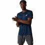 Camiseta de Manga Corta Hombre Asics Core Azul