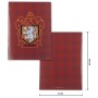 Ensemble de Papeterie Harry Potter 16 Pièces Rouge