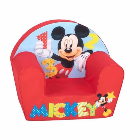 Sofá Disney Mickey Mouse Infantil Rojo