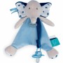 Doudou Baby Nat Edgar 20 cm Attache-sucette