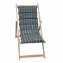 Tumbona Jardin Prive Oslo Stone Gris Lona Madera de haya (106 x 55 x 95 cm)