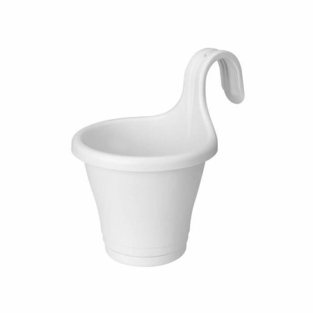 Pot Elho Corsica 19,4 x 27,1 x 25,9 cm Blanc Plastique