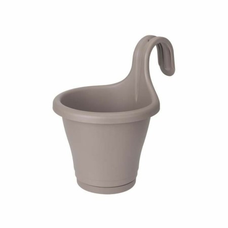 Pot Elho Corsica 19,4 x 27,1 x 25,9 cm Taupe Plastique