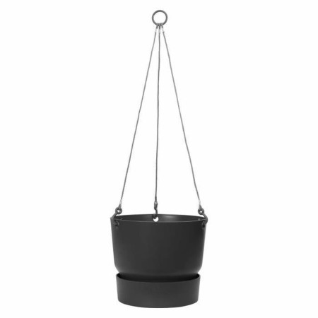 Maceta Elho Outdoor Negro Plástico (Ø 23,9 x 20,3 cm)