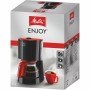 Cafétière électrique Melitta SM3590 Noir/Rouge Blanc 1000 W 10 Tasses