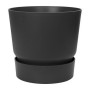 Pot Elho Greenville Rond Noir Plastique (Ø 39 x 36,8 cm)