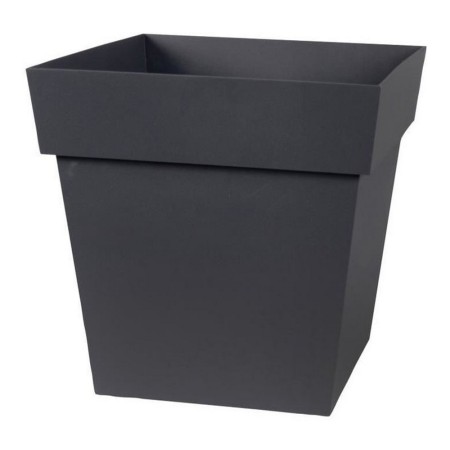 Maceta EDA Tuscan Cuadrado Gris oscuro Polipropileno (32 x 32 x 32 cm)