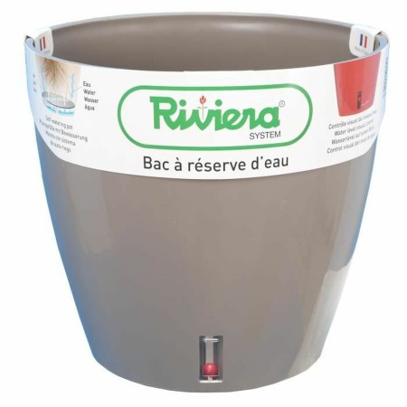 Maceta Riviera Eva Taupé (Ø 46 cm)