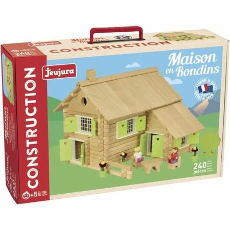 Playset Jeujura Log house 240 Pièces (240 Pièces)