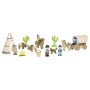 Playset Jeujura Far West Fort 200 Piezas (200 Piezas)