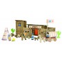 Playset Jeujura Far West Fort 200 Piezas (200 Piezas)