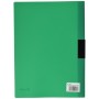 Porte-documents DOHE Vert A4 (8 Unités)