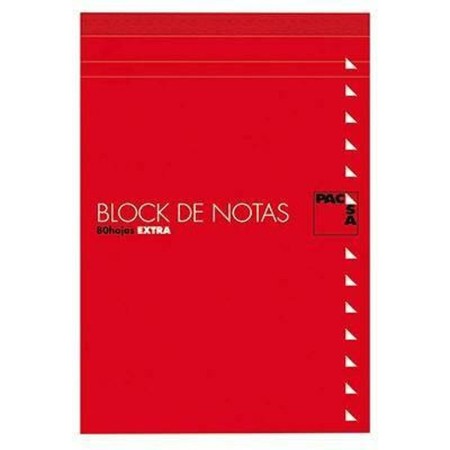 Bloc de Notes Pacsa 4 mm 80 Volets 1/8" Grille imprimée (10 Unités)