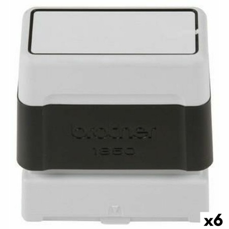 Sellos Brother  18 x 50 mm Negro (6 Unidades)