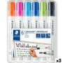 Set de Marcadores Staedtler Lumocolor 351 6 Piezas Pizarra blanca (5 Unidades)