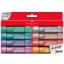 Set de Marcadores Faber-Castell Textliner 46 (5 Unidades)